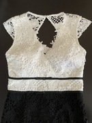 Sukienka elegancka okazyjna koronkowa angielskiej marki LIPSY R 10(36)nowa