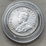 Afryka Południowa 6 pensów 1927 r Jerzy V Srebro 800