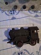 Stara metalowa znaleziona na strychu Lokomotywa.Do renowacji.