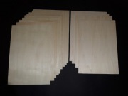 SKLEJKA 3MM DO LASERA KLASA 1 FORMATKA A4 TOPOLA