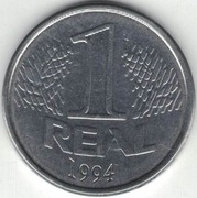 Brazylia 1 real 1994 - 24 mm