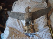 Figurka drewniana orzeł duży 