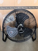 AERSON wentylator podłogowy 40cm czarny wiatrak 75W wentylator stołowy