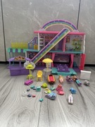 Polly Pocket 3-poziomowe Tęczowe Centrum Handlowe HHX78