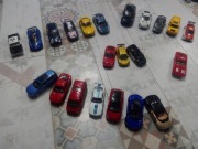 22 zestaw Mercedes porche maseratti chevrolet lamborgini kinsmart burago