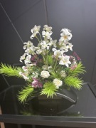 Kompozycja nagrobna mała Ikebana - Jaśmin, Róża!!