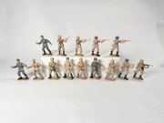 żołnierzyki, piechota niemiecka ESCI ERTL 1/32 oryginalne, lata 90