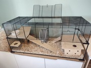 Duża klatka dla zwierząt (wymiary 100 x 40 x 44)