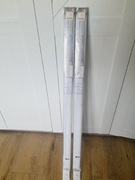 Rolety plisowane białe 90x130 cm