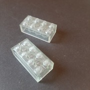 Lego 3001 Brick 2x4 Trans-Clear 
