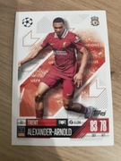 Karta match attax 2024/2025 topps Liverpool Trent Alexander-Arnold nr 52