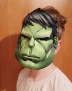 Marvel Avengers Hulk maska piankowa Kostium karnawałowy strój przebranie 