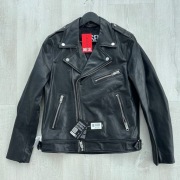 Oryginalna kurtka skórzana Diesel L-Garrett-R styl biker M