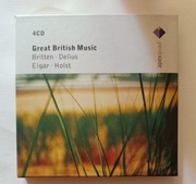 Great British Music Britten Delius Elgar Holst 4 CD