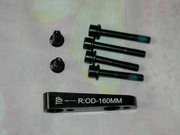 Adaptery do zacisków hamulcowych w rowerze