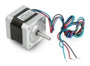Silnik krokowy NEMA 17 42mm 1,8° JK42HS40-1704 wersja 13A frez RepRap 3D