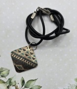 Rustykalny gotycki naszyjnik Fashion modny vintage choker kolia