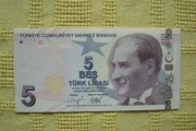 Turcja 5 lirów st. 1