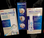 Dozownik do pasty na zęby z uchwytem na szczotki