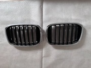 BMW X3 X4 G01 G02 Nerki Grill Atrapa LEWA + PRAWA ORYGINAŁ