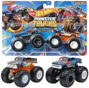 HOT WHEELS MONSTER TRUCKS DEMOLITION DOUBLES DWUPAK BIGBITE VS. BIGFOOT