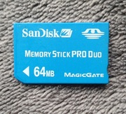 Karta pamięci SanDisk Memory Stick Pro Duo MagicGate 