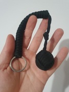 Brelok kula do samoobrony z linką paracord monkey fist stal street survival