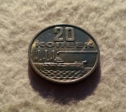 ZSRR 20 kopiejek 1917 - 1967 Y# 138 50. rocznica rewolucji październikowej