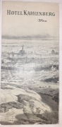 Folder reklamowy Hotel Kahlenberg – Wien (Wiedeń, Austria)