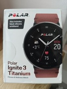 Zegarek smartwatch Polar Ignite 3 Titanium Nowy 