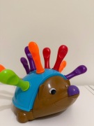 Sorter Montessori Nauka Liczb i Kolorów 4w1 Gra Zręcznościowa Jeżyk WOOPIE