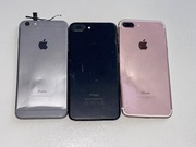 iPhone 6 i 7 plus smartfony telefony uszkodzone 3 sztuki 