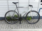 Rower single speed Motobecane Mirage 8 Cr Mo 59cm, części z elops 500