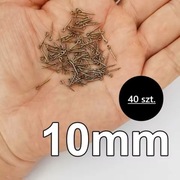 Bagnety wędkarskie na metodę . 40 szt. 10 mm.