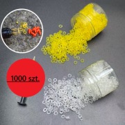 Gumki do pęczkowania robaków 1000 szt.