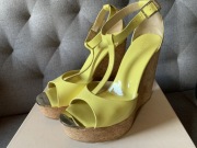 Sandały Jimmy Choo. Skóra 38. Oryginalne .