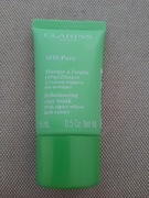 Clarins SOS Pure maska do twarzy z ziołami alpejskimi 15 ml