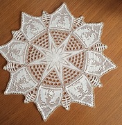 Serweta świąteczna  "Stajenka " - Boże Narodzenie