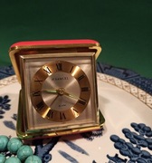 Zegar podróżny zegarek nakręcany H. Samuel vintage Korea