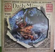 Iron Maiden Empire of the clouds LP / autografy