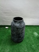 Duży Wazon Loft 34cm – Industrialny, Efekt Betonu / Kamienia