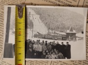 Fotografia Zakopane 1958 Wielka krokiew skoki narciarskie historia zdjecie