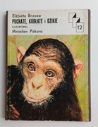 Książka harmonijka rozkładanka 1986 Puchate, kudłate i dzikie Prl unikat