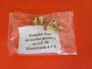Kpl dysz ( 5szt ) gaz ziemny kuchni Mastercook