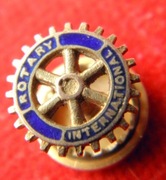 Miniaturka odznaki ROTARY - dystrykt Warszawa 1931