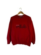 Bluza Fila czerwona duże logo XL