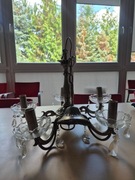 Żyrandol z kryształami