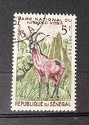 Znaczek Senegal fauna - ssaki kopytne, antylopa 1960 (35)