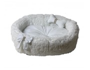 Legowisko dla psa lub kota. Nowe XL. Białe