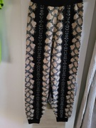 Spodnie sweterkowe z wełną